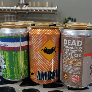 cans of beer