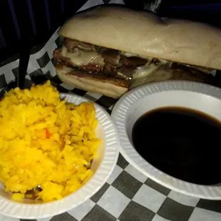 French Dip Burger