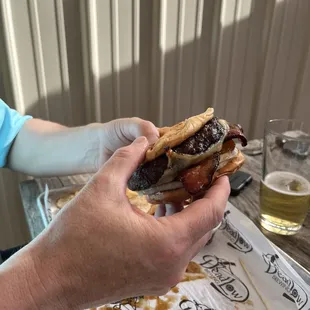 Hawaiian burger