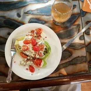 Charred Bleu Cheese Salad