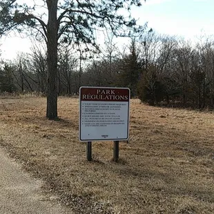 State Park Regulations. Permit Required. Self-pay station located near camp ground.