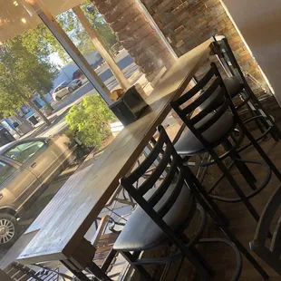 a view of the outside