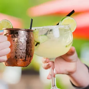 Moscow Mule and Margarita