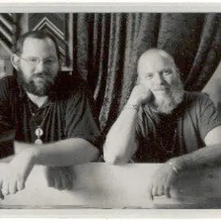 Wade and Bob.  Shorter beards and many moons ago.
