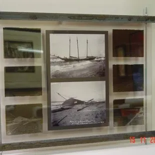 Recent work with glass negatives and photo prints.