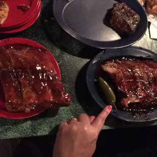 ribs, food, bbq ribs