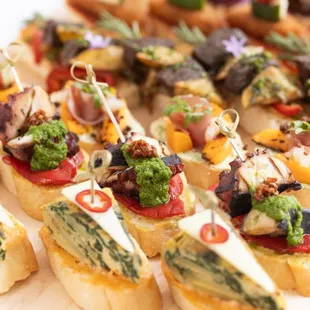 Daily special pinchos.
