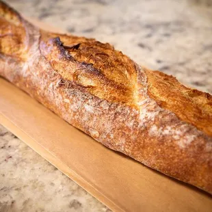 In-store milled baguette (exterior)