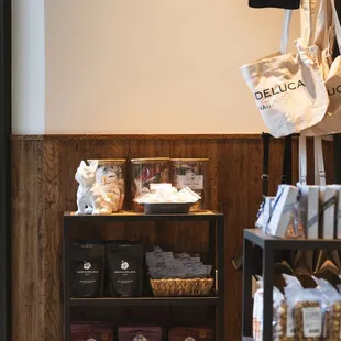 A dog-friendly café where you can purchase treats for your furry friends.