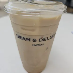 Iced Hawaiian Honey Latte