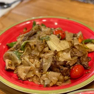 Pan Fried Curry Noodle