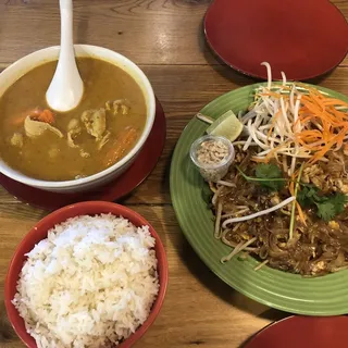 Yellow Curry with Jasmine Rice