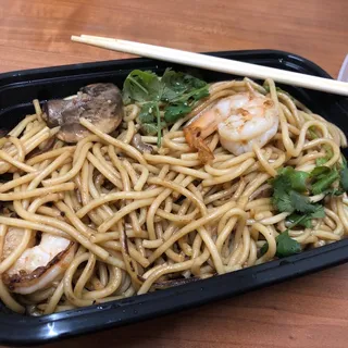 Spaghetti Garlic Sauce Shrimp