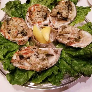 Oysters Rockefeller