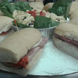 Good selection of sandwiches