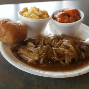 steak, food