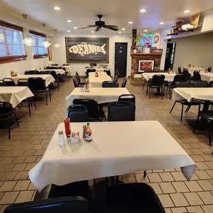 Long view towards dining room
