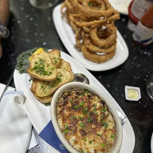 Shrimp &amp; Crab Dip Onion Rings