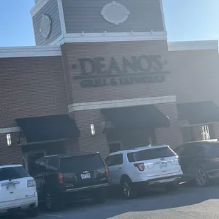 Front of the building looked elegant and clean.