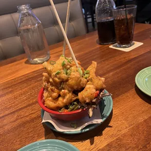 Boom boom shrimp was a fantastic appetizer