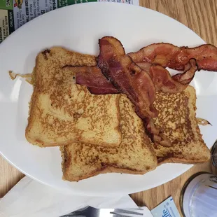 French ghosts with bacon
