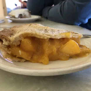 Peach pie