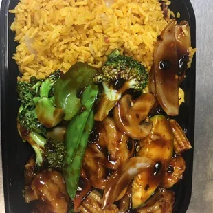 Mixed Vegetable &amp; Garlic Sauce