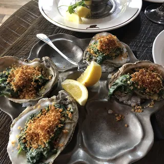 Oysters Rockefeller