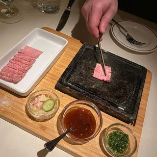 Hot Stone Wagyu*