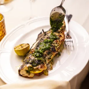 grilled seafood, grilled fish, fish, seafood, food