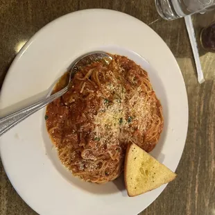 Spaghetti with meat sauce