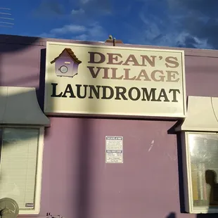 Sign from the street