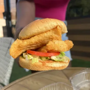 Fish sandwhich