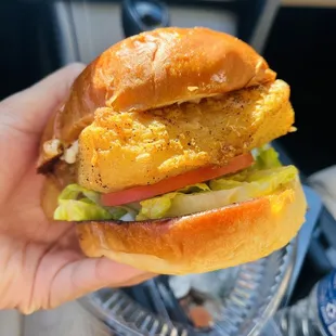 Fish sandwich