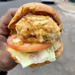 Crab Cake Sandwich