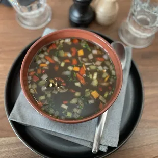 Farmers market chicken & vegetable soup