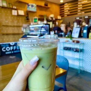 Iced Matcha Latte