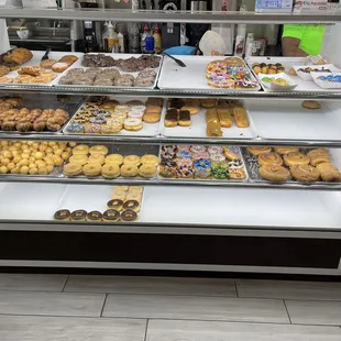 Donuts selection