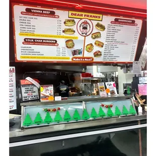 Dear Franks of Niles! (Village Crossing Shopping Center) Sandwiches Burgers Gyros HotDogs Chicken Italian Beef Salads Shakes etc. Cool!