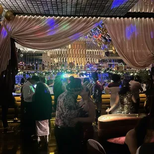 Inside of dear Irving on NYE