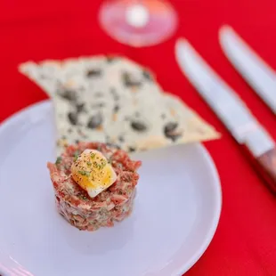 Wagyu steak tartare