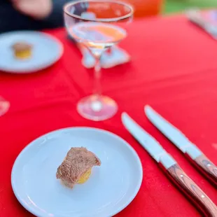 Wagyu rump beef Bearnaise