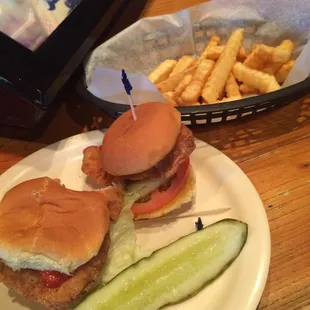 2 pork tenderloins with fries for $4.95!