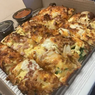 Brunch Pizza only available on Saturday and Sunday&apos;s from 12pm to 3pm