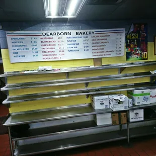 Early afternoon the rack empty,,  they sell out everyday.