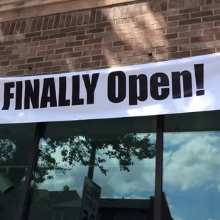 So nice to be among the first in the door