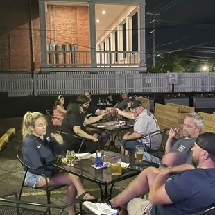 Dearborn Brewing now has outdoor seating!!