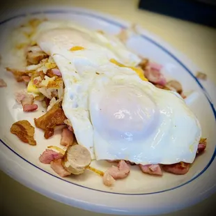 a plate of food