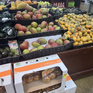 a variety of fruits and vegetables