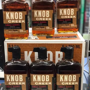 Knob Creek Single Barrel Reserve #SmallBatch #AgedNineYears #120Proof #JimBeam #Barrel #SingleBarrel